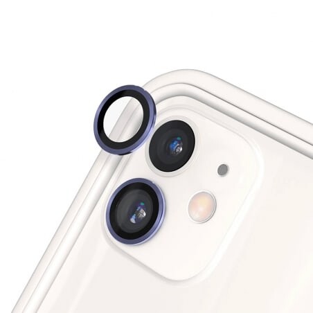Protection lentille caméra RHINOSHIELD pour iPhone 11, iPhone 12 et iPhone 12 Mini Violet