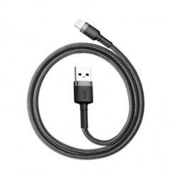 Câble Lightning vers USB cordon tissé - 50cm