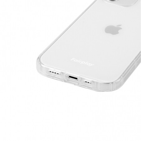 Housse silicone transparente pour iPhone 15 plus