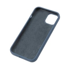 Coque en silicone Bleu nuit pour iPhone 7/8/SE2/SE3 intérieur en microfibres
