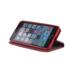 Housse smart magnet pour Apple iPhone 12 / 12 Pro - Rouge