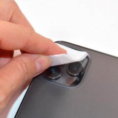Verre trempé 3D Noir pour lentille de caméra iPhone 11, iPhone 12, iPhone 12 Mini