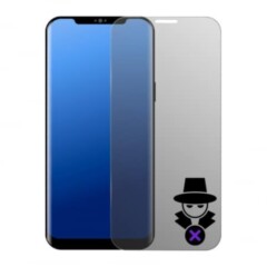 Verre trempé 9H Privacy anti-espion pour iPhone X/XS/11 Pro