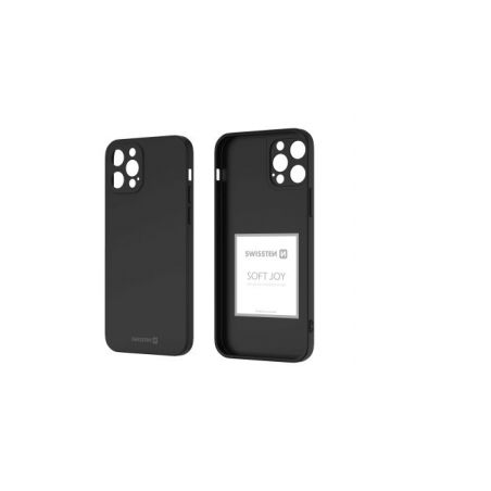 Coque en silicone pour iPhone 13 Mini - Noire
