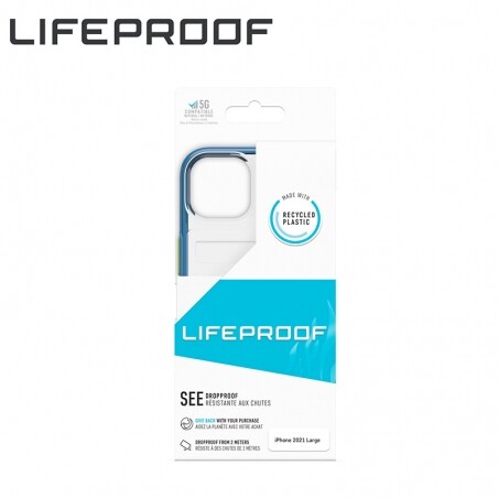 Coque antichoc bleue LifeProof pour iPhone 13 Pro