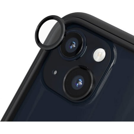 Protection lentille caméra RHINOSHIELD pour iPhone 11, iPhone 12 et iPhone 12 Mini Noir