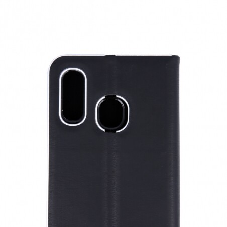 Etui portefeuille Smart Venus effet Cuir Noir pour iPhone 11 Pro Max