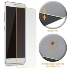 Protecteur écran en verre trempé pour iPhone 6  6S 7 et 8