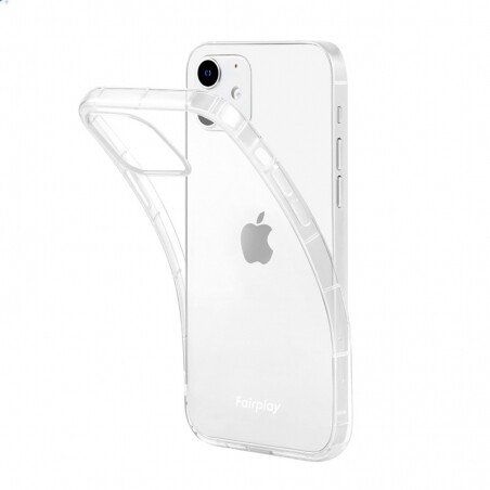 Housse silicone transparente pour iPhone 15 Pro