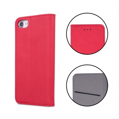 Housse portefeuille pour iPhone 13 Mini - Rouge