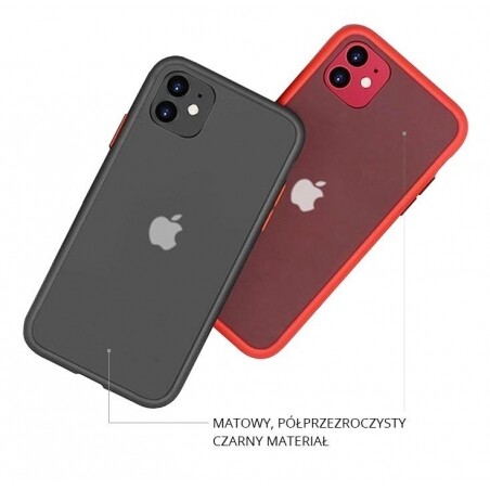 Housse Hybride pour iPhone 11 Pro 5.8" - Rouge